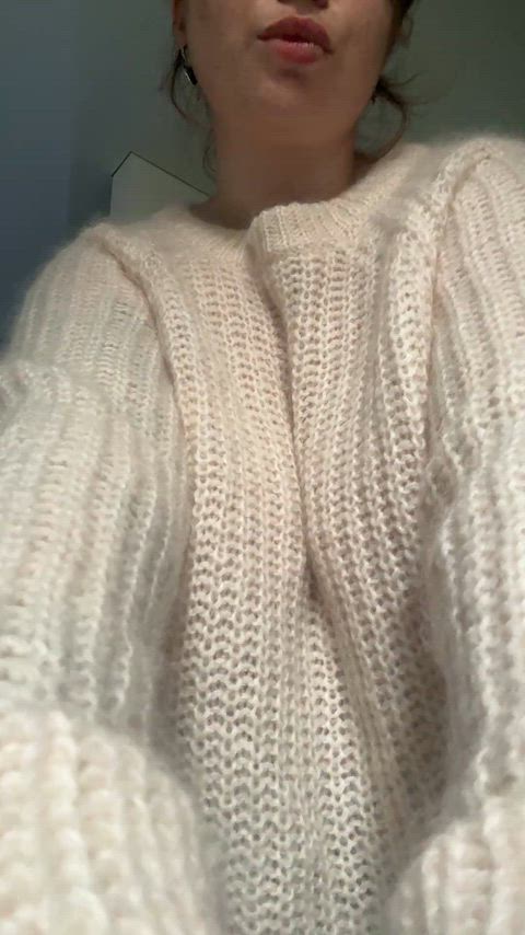 Big Tits Boobs Cute Homemade NSFW Natural Tits Solo Thick Tits Porn GIF by sunny.foxy Lightsalmon Impractical Okapi Poster